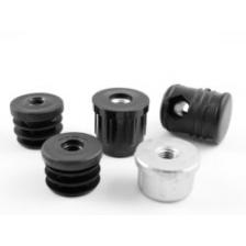 Threaded  inserts for round tubes