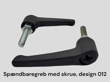 Spændbaregreb med skrue, dessin 012