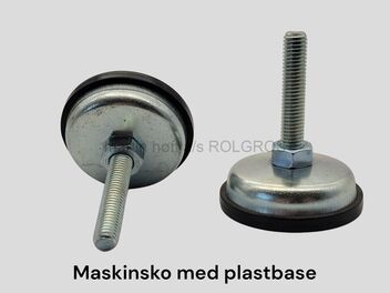Maskinsko med plastbase