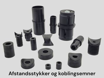 Afstandsstykker og koblingsemner