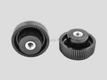 Star knobs with bushing