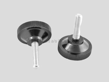Star knobs with screw