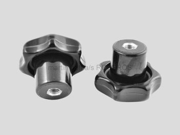 Star knobs with bush, part no. BA-M