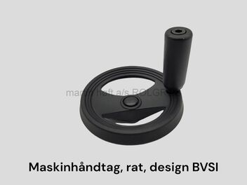 Maskinhåndtag, rat, dessin BVSI
