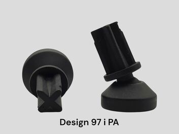 Kugleskruer design 97 med plastic PA DD
