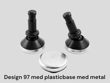 Kugleskruer design 97 med metal base
