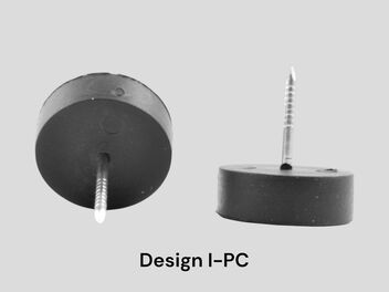 PVC buffer with nail