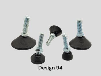 Med plastbase og 6 Kt i skruebase