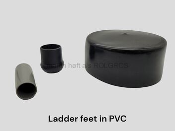 Ladder feet in PVC
