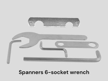 Spanners / 6-socket wrench