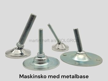 Maskinsko med metalbase