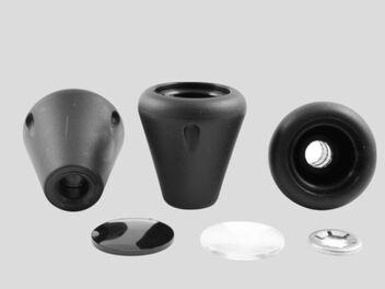 Ball knob with blind hole, part no. SIM