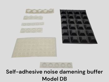 Self-adhesive noise damening buffer (Model DB)