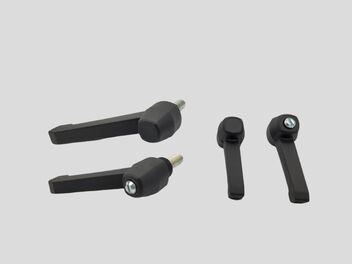 Clamping handle PA with fiber glass