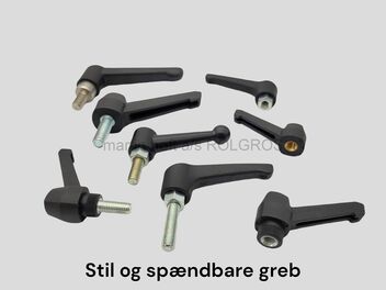 Stil og spændbare greb