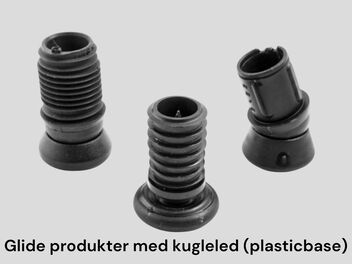 Med kugleled (plasticbase)